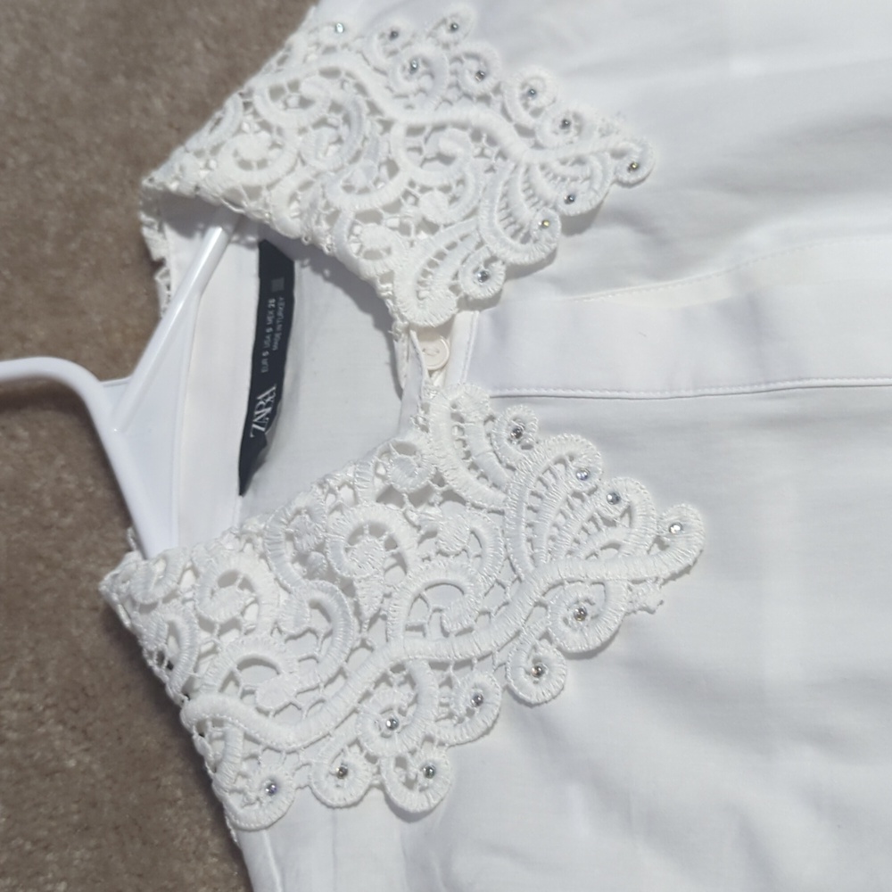 Zara poplin shirt